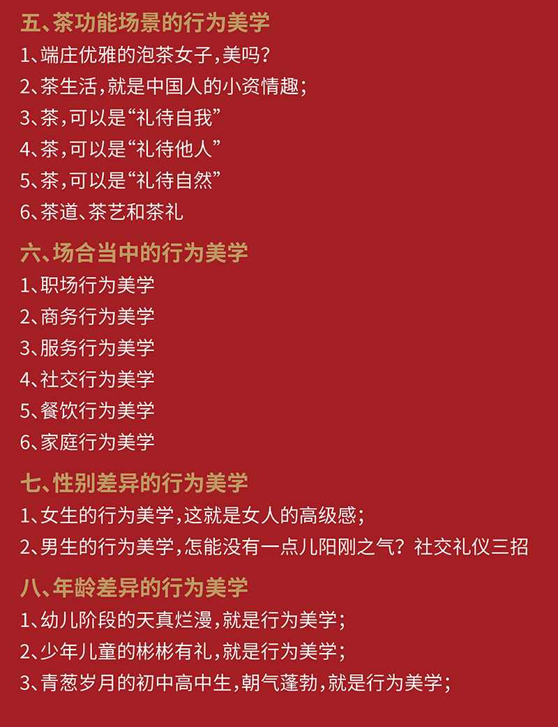 王新老師新書《重新定義禮儀培訓(xùn)師》視頻書課程目錄